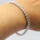 Klaus Rygaard; A tennis bracelet in 14k white gold with diamonds Klaus Rygaard; A tennis bracelet in 14k white gold with diamonds